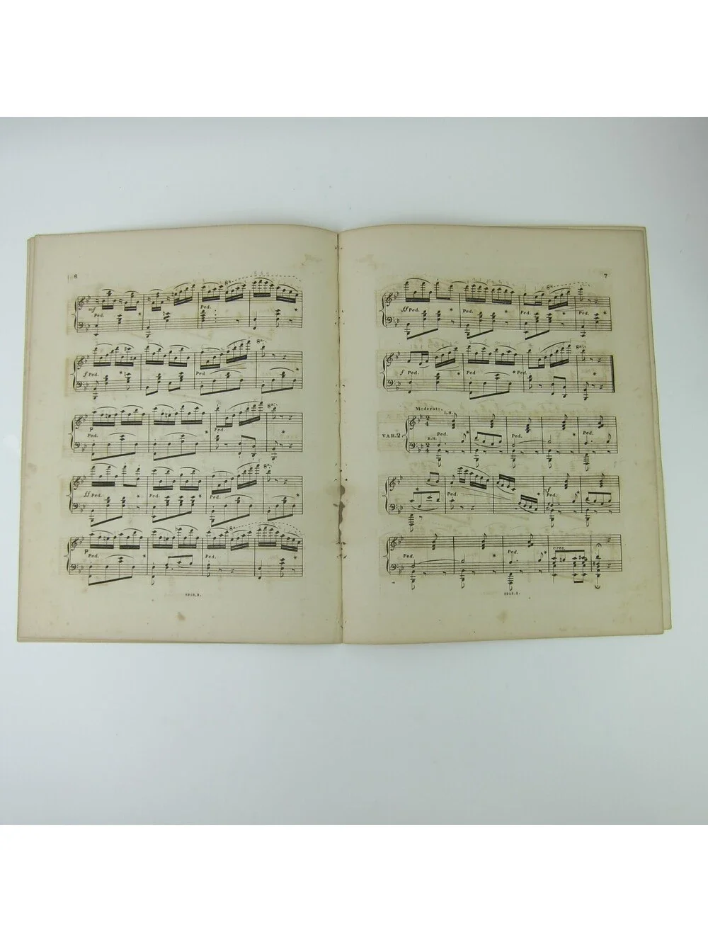 Sheet Music Civil War Tears of Love Charles Grobe Lee & Walker Antique 1863